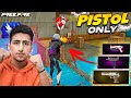 Pistol Only In 1 Vs 2 Lone Wolf Mode￼😱🤣 Headshot Only - Free Fire India ￼
