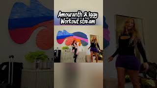 Amouranth And Iggy Azalea Workout Stream
