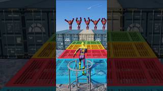 Gta 5 Epic Water Ragdolls Spider-Man Jumps Fails Spiderman Vs Minions & Hulk
