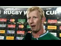Rugby World Cup 2011: Leo Cullen talks Russia Victory