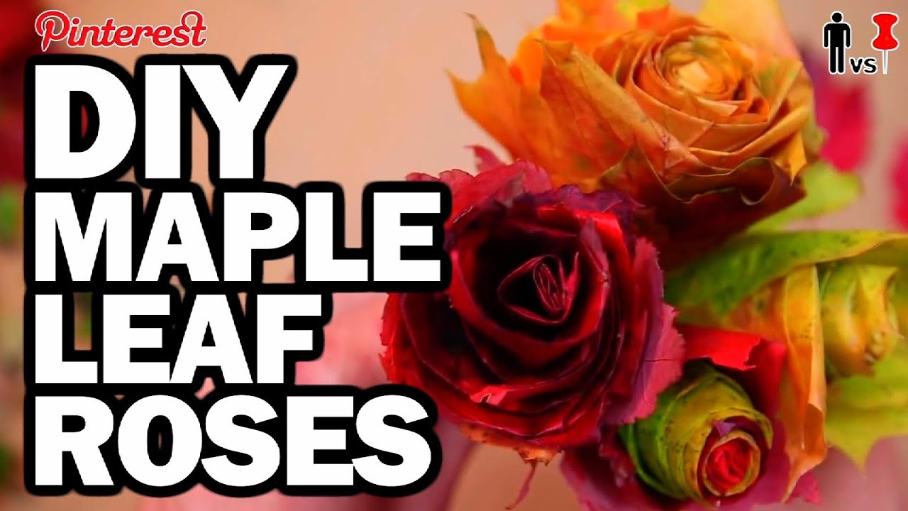 How To Make Maple Leaf Roses