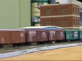 4 N-scale GE's with LONGEST train