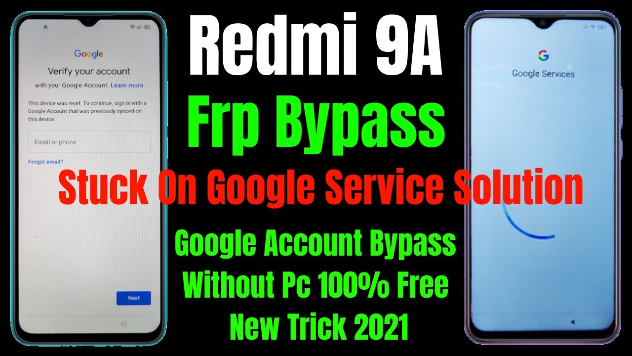 Redmi 9A Frp Bypass MIUI 12 Without PC ll Google Account Redmi 9A Frp Bypass MIUI 12 Without PC ll Google Account