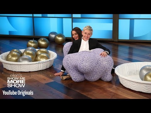 SofĂa Vergara and Ellen Play âStuff Your Granny Pantiesâ