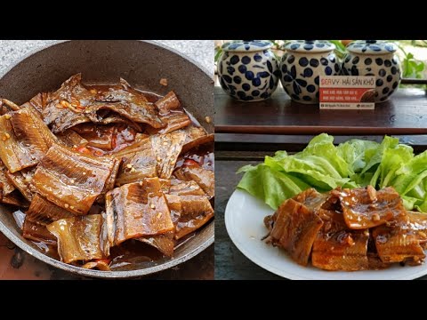 KHÔ CÁ HỐ RIM DẤM ĐƯỜNG CHUA NGỌT