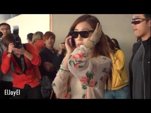 FANCAM 20121109 SNSD Tiffany Sunny Arrival | LA Int'l Airport ... FANCAM 20121109 SNSD Tiffany Sunny Arrival | LA Int'l Airport ...