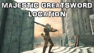 Dark Souls 2 Artorias Greatsword Location Guide Majestic Greatsword