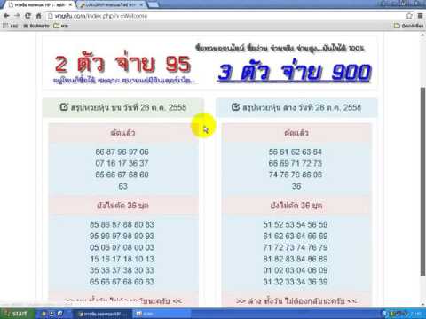 หวยหุ้นไทยรายวัน จะแม่นไปไหน โดย หวยหุ้น ดอทคอม