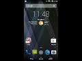 Updated CyanogenMod launcher supports the swipe-to-left Google Now homescreen