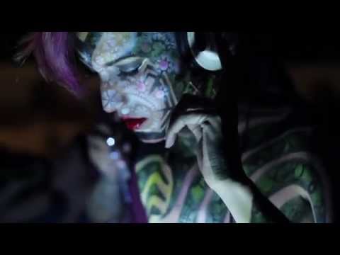 Sara Castro at Casa Nuratti Panama - DJ/Body-painting LIVE Show