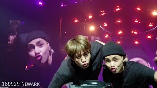 V & Jin - So What Compilation @ BTS 방탄소년단 Love Yourself Tour in North America