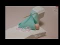 Tutorial Cicogna con fagottino -in pasta di zucchero -