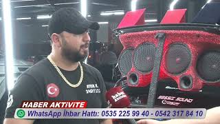 Arnavutköylü Aydın Keleş Soundmısic74 Araba Fuarlarında Bir Numara