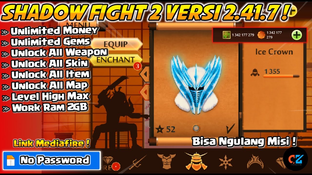 SHADOW FIGHT 2 MOD APK VERSI 2.41.7 – LEVEL MAX !! SHADOW FIGHT 2 MOD APK VERSI 2.41.7 – LEVEL MAX !!