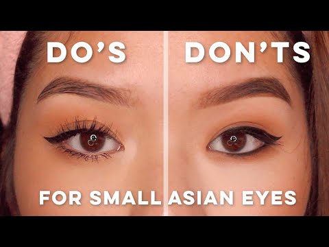 MAKEUP MISTAKES TO AVOID FOR SMALL ASIAN EYES - YouTube