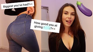 Answering your MOST SEXUAL QUESTIONS - PART 2 | Lauren Alexis