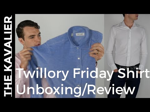 First Look: New Twillory Friday Shirt Unboxing and Review