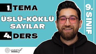 Gerçek Sayıların Üslü Gösterimi 1.Tema 4.Ders 9.Sınıf Konu Anlatımı Yeni Maarif Modeli 2026