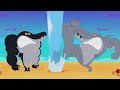 हिंदी Zig & Sharko 😱 बाढ़ ! 😱 Hindi Cartoons for Kids