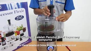 Vienta - Tips Cara Penggunaan Bowl Vienta Food Processor Flexie