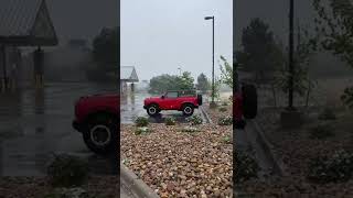 Ford Bronco in Colorado Snow Storm - May 20, 2022 #shorts