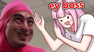 Just Calli Saying Ey Boss