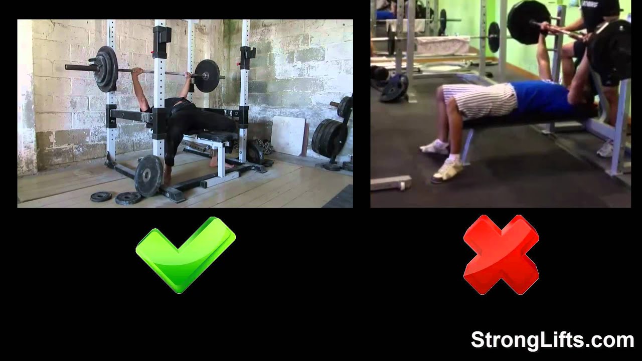 How To Bench Press With Proper Form (StrongLifts 5x5 