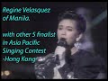 Regine Velasquez-1989 Asia Pacific Singing Contest (5 finalist/Awardings)