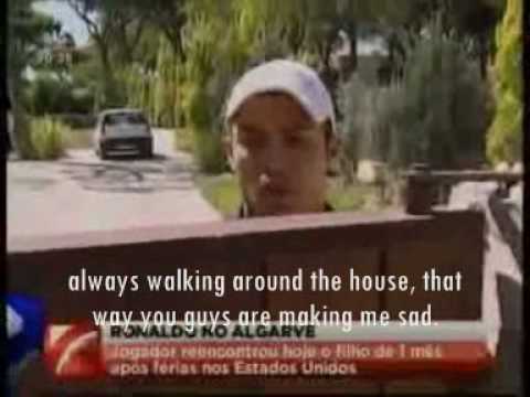 how old is cristiano ronaldo son. Cristiano Ronaldo talks about his son 12th July 2010 - ENGLISH SUBS IN VIDEO