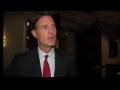 Evan Bayh explains health care waffle