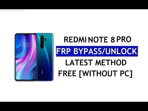 Redmi note 8 pro Frp bypass by xiomi|How to|Diy| #diy Redmi note 8 pro Frp bypass by xiomi|How to|Diy| #diy