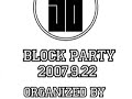 07.9.22 吉祥寺WARP"BLOCK PARTY"