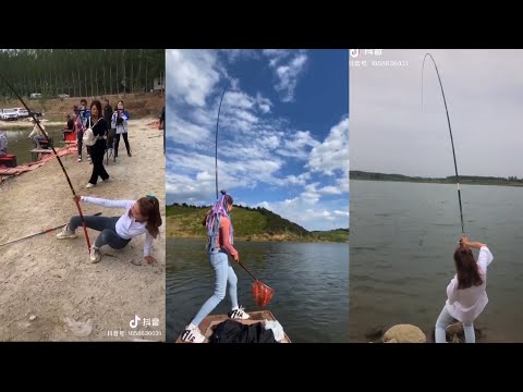 Những Pha Lên Cá Củ Của Cần Thủ Trung Quốc || Câu Cá Tiếng Rít Cước Phê Đét || Fishing China