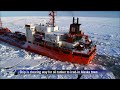 US Coast Guard cutting icy path to Alaskan town
