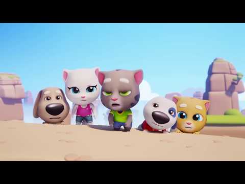 🔥 Wingsuit Flying in Talking Tom Gold Run (Official Gameplay)
