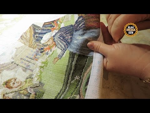 Канва для вышивки изнанка Канва для вышивки изнанка