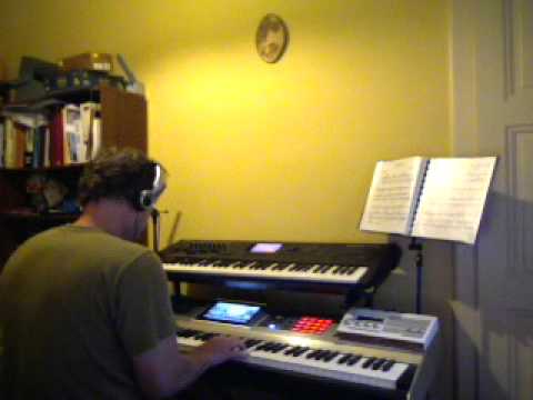 Slow played with Yamaha Motif XF and Roland Fantom G8