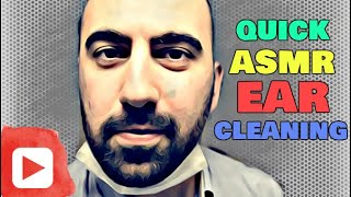 Quick ASMR Ear Cleaning Roleplay (Medical Doctor Exam)
