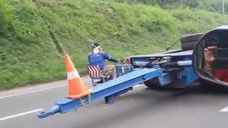TRUCK TRAILER PANJANG 50 METER RODANYA 100