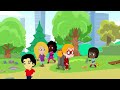 Aprende los colores reciclando con los dibujos infantiles de Groovy el marciano y Phoebe
