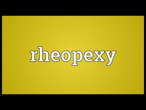 Header of rheopexy