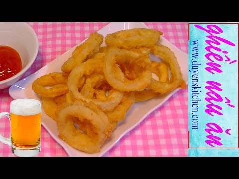 Làm Snack Hành Tây Giòn Giòn Uống Bia By Duyen's Kitchen | Ghiền Nấu Ăn