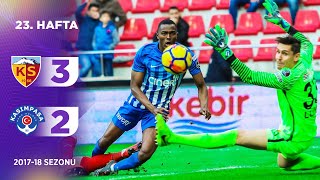 Kayserispor 3-2 Kasımpaşa 23. Hafta - 201718
