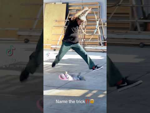 Name the trick ⁉️🤔 #skateboarding