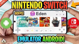 New Nintendo Switch Emulator For Android - Eden Setupsettinggameplay