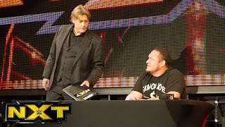 Shinsuke Nakamura and Samoa Joe sign their TakeOver: Toronto contract: WWE NXT, 