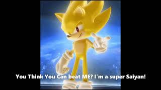 I'm A Super Saiyan! - Sonic Meme - #Shorts