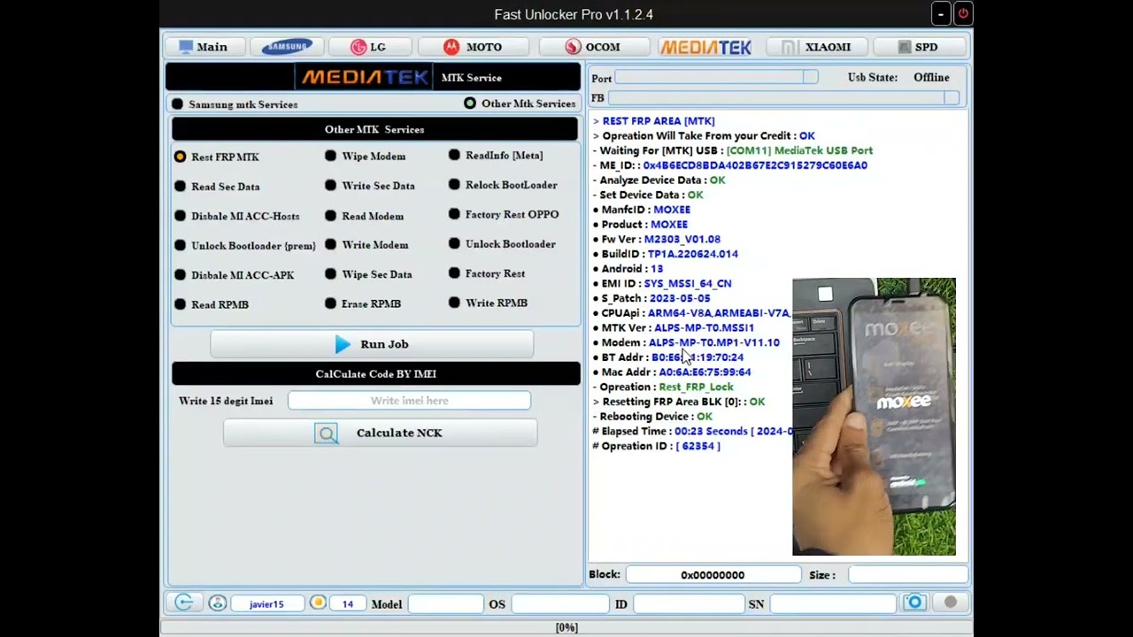 Remove Google account from Moxee M2303 Android 13 By Remove Google account from Moxee M2303 Android 13 By