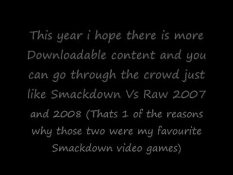 wwe smackdown vs raw 2011 dlc pack 3. Smackdown Vs Raw 2011 Wishlist