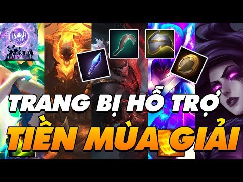 ĐIỂM DANH & PHÂN TÍCH CÁC TRANG BỊ HỖ TRỢ MỚI TIỀN MÙA GIẢI 2020